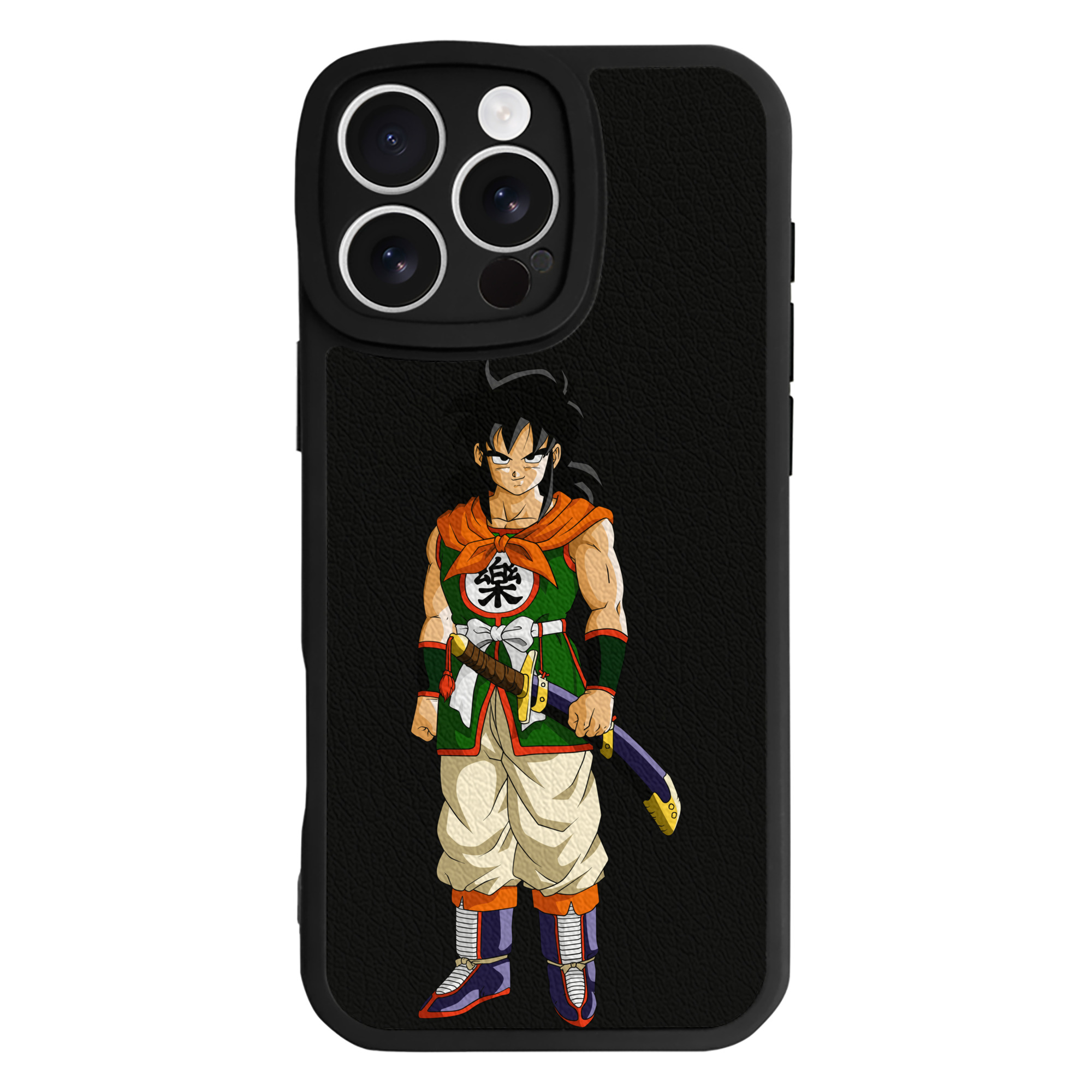（画像用） ドラゴンボール ヤムチャ DRAGON BALL Yamcha 【iPhone 16シリーズ対応】シリコンスマホケース（レザー調） 材質：シリコン